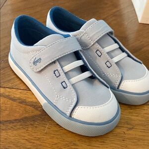 See Kai Run Grey Blue and White Alex Sneakers NEW